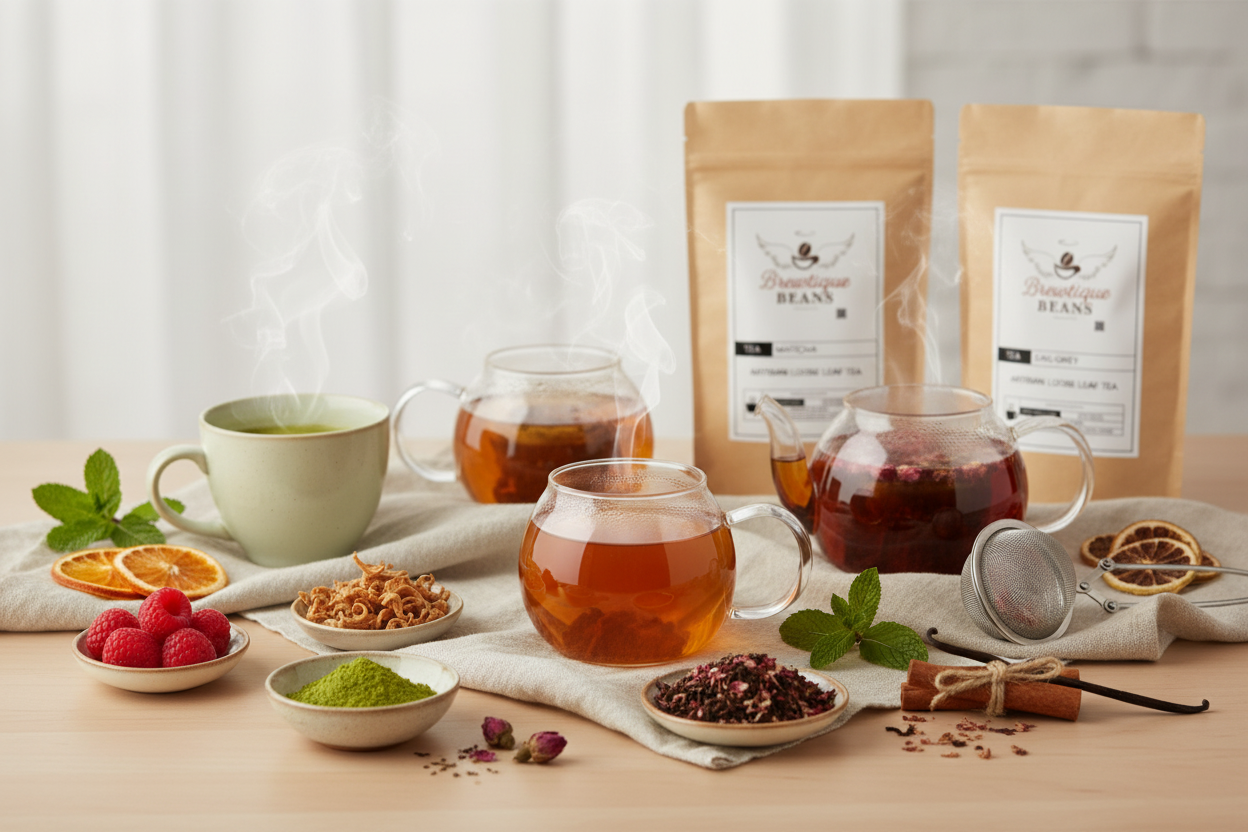 Artisan Tea Collection Hero Banner