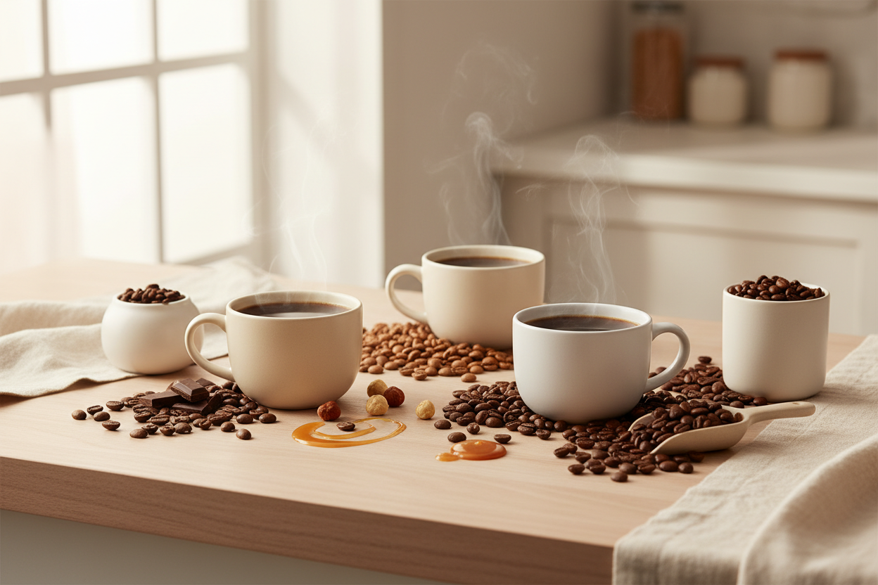 Blend Coffees Collection Hero Banner - Light Background