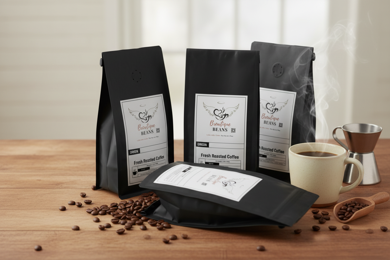 Brewtique Beans Coffee Collection Banner