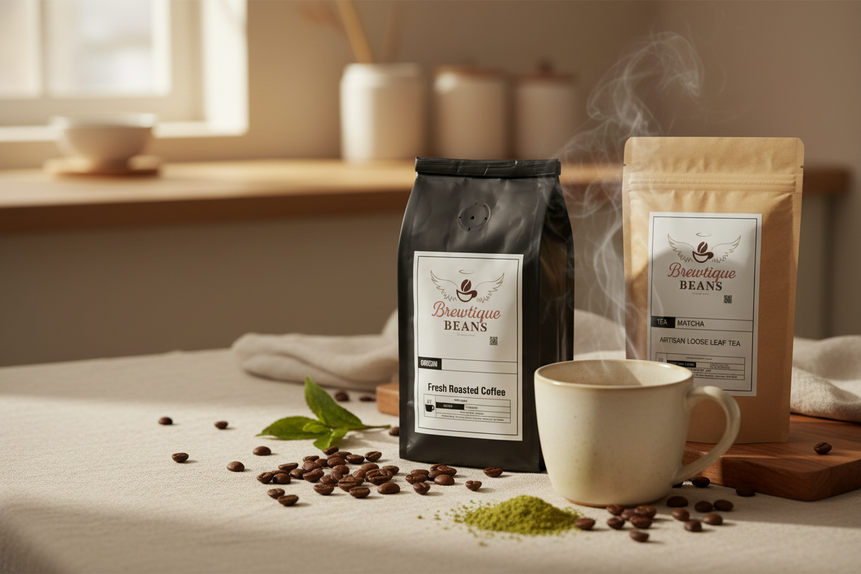 Brewtique Beans Homepage Hero Banner