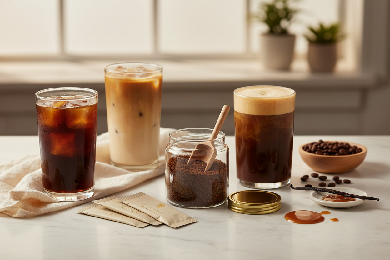 Cold Brew & Instant Coffee Hero Banner