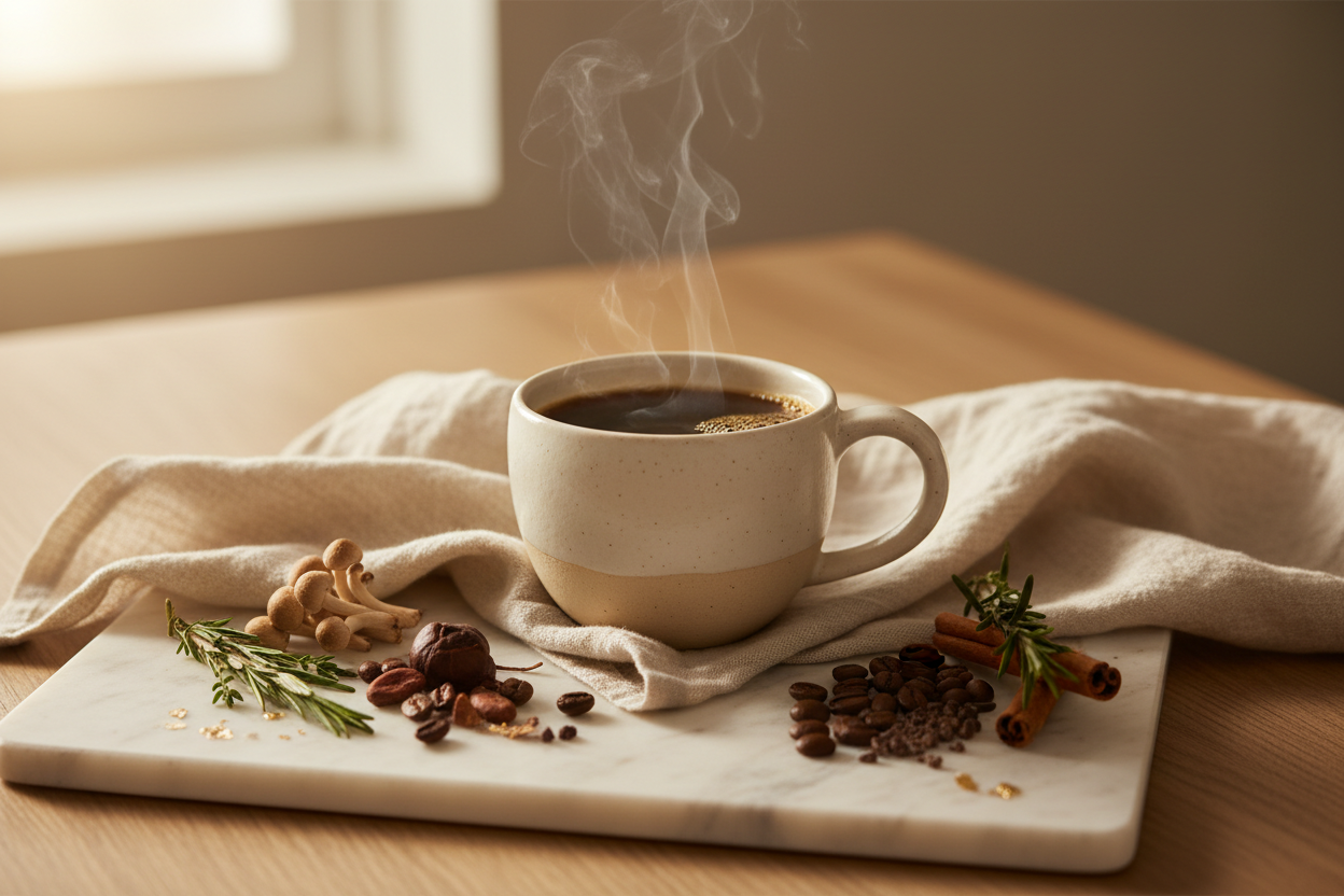 Specialty Functional Crafted Coffees Hero Banner